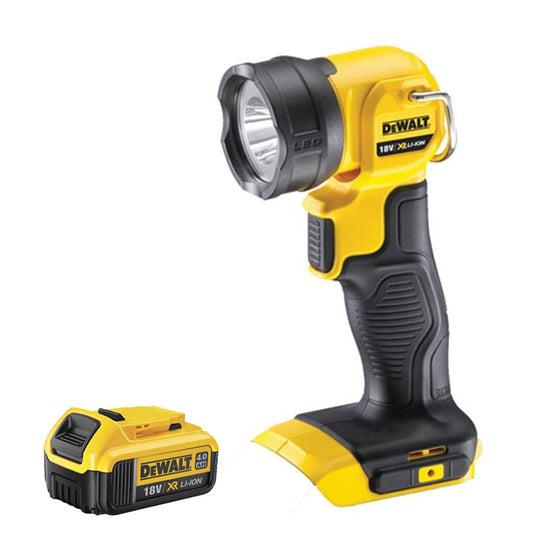 DeWalt DCL040N 18V Cordless Work Light Torch with 1 x 4.0Ah Battery