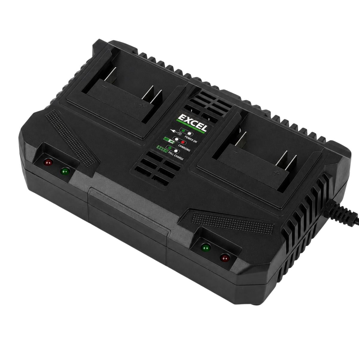 Excel 20V Dual Port Battery Charger