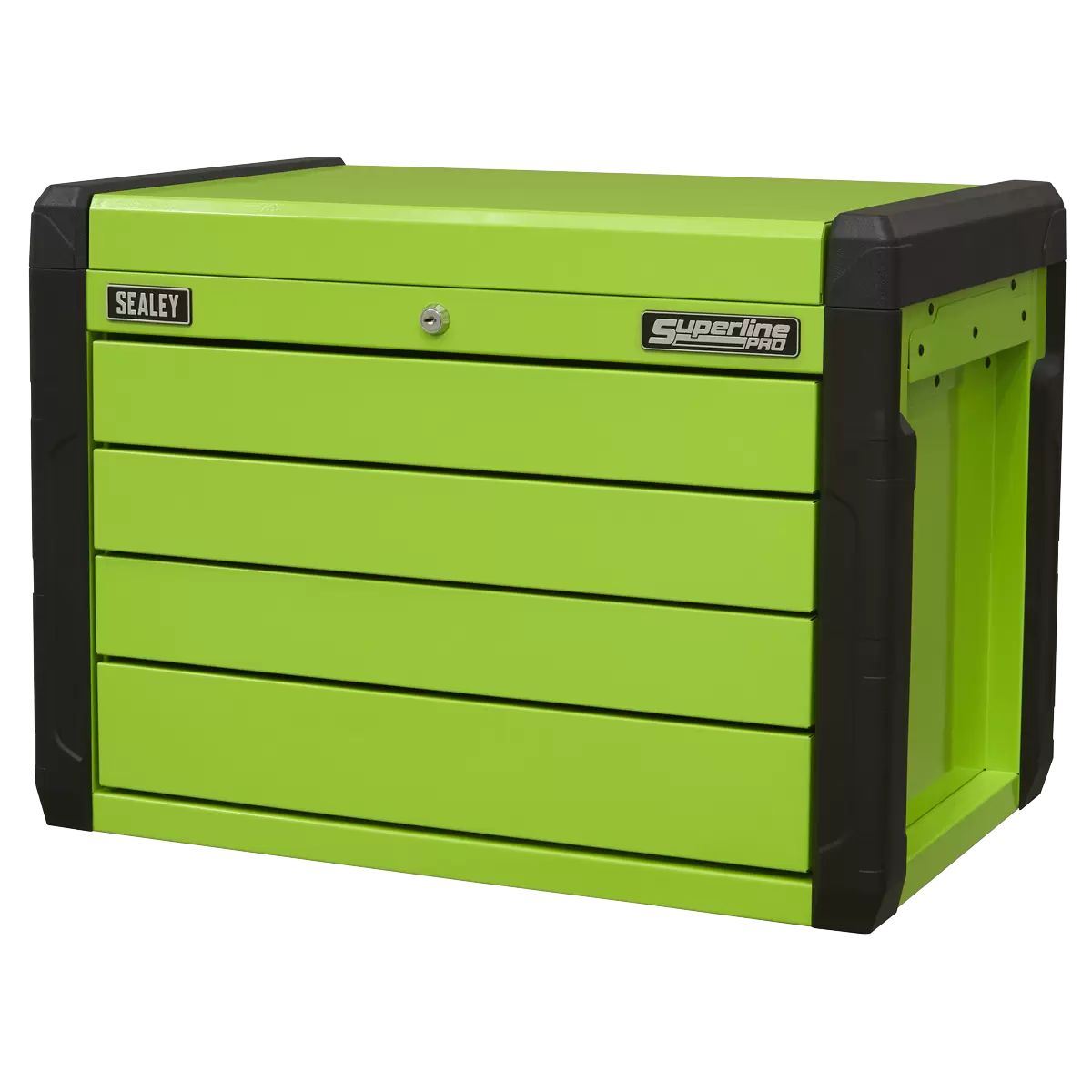 Sealey APPD4G 4 Drawer Push-to-Open Top chest Green