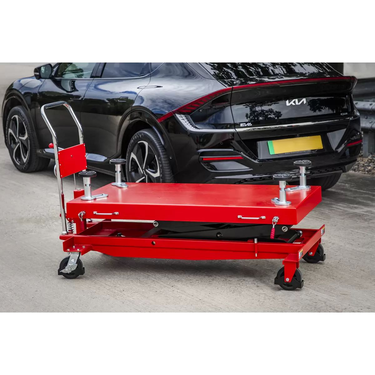 Sealey EVBT1000 EV Battery Lift/Hydraulic Platform Truck High Lift