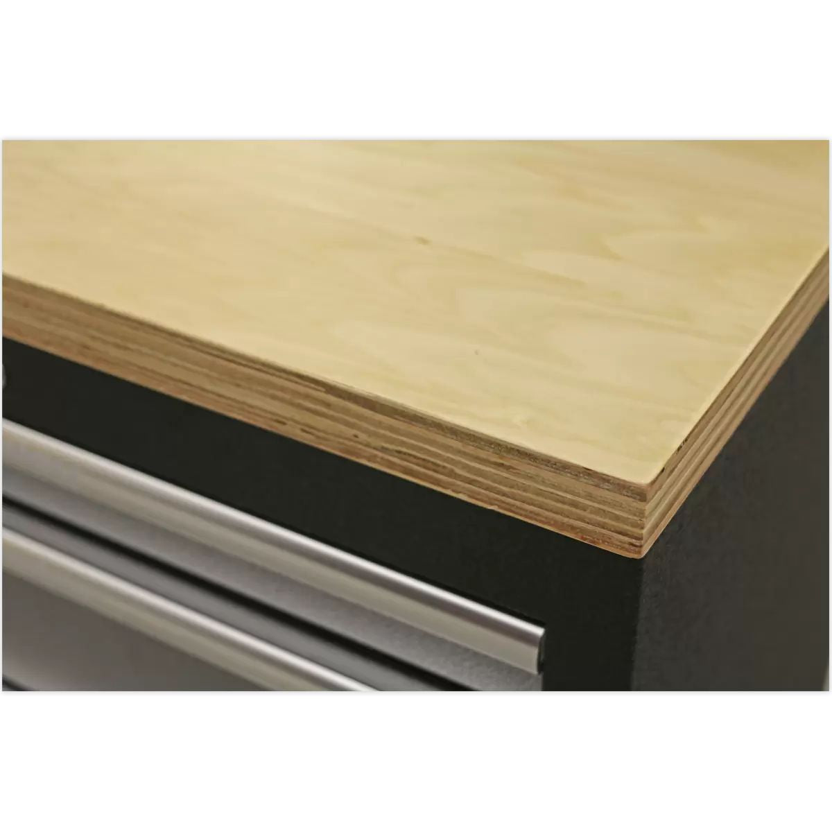 Sealey APMSSTACK01W Superline PRO 4.9m Storage System Wood Worktop