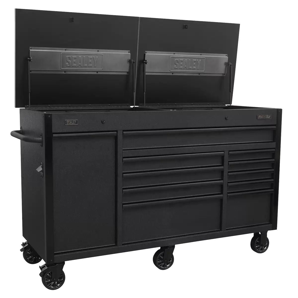 Sealey AP6310BE Mobile Tool Cabinet 1600mm Power Tool Charging Drawer