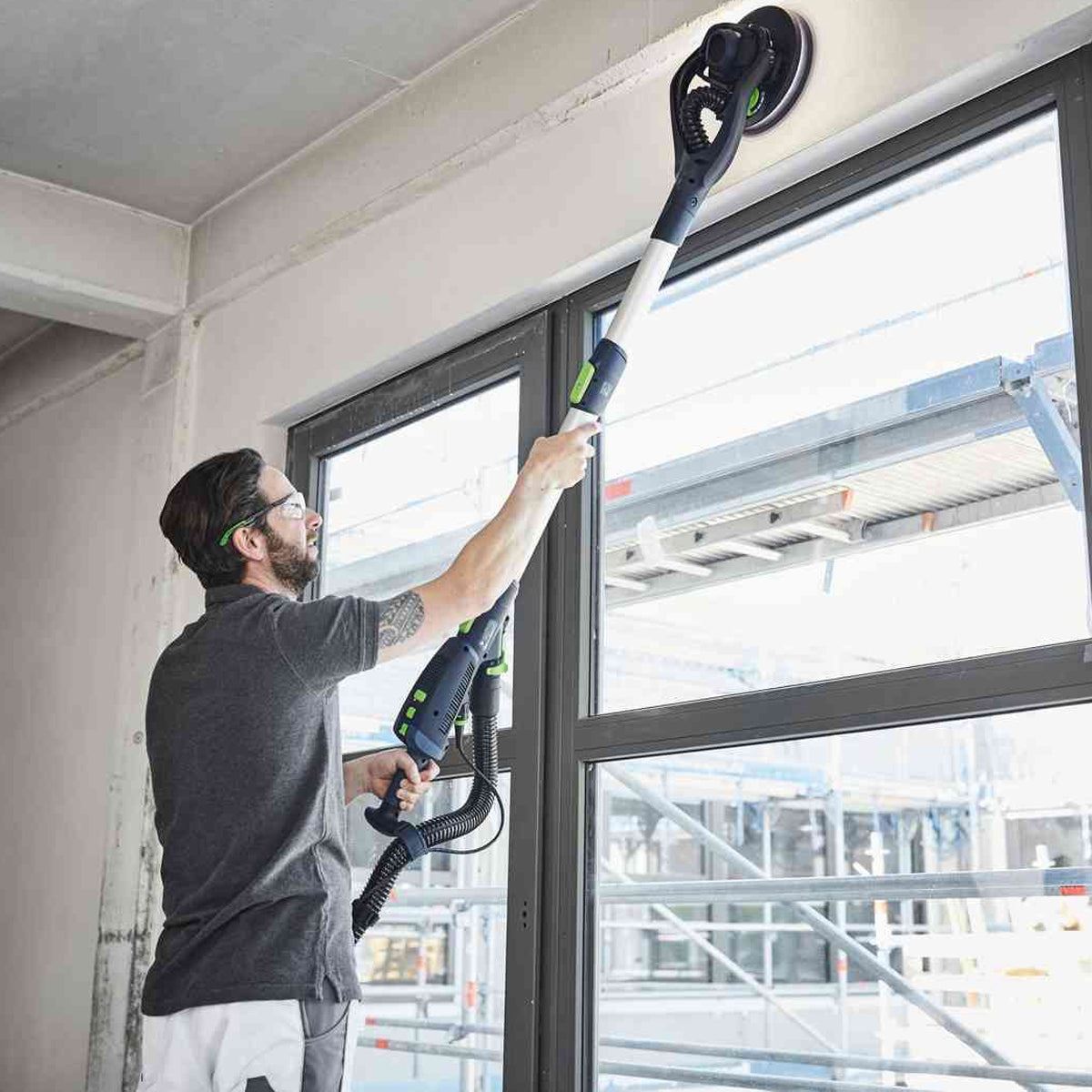 Festool LHS 2 225 EQI-Plus 225mm PLANEX Long-Reach Sander 110V GB In Systainer - 575993