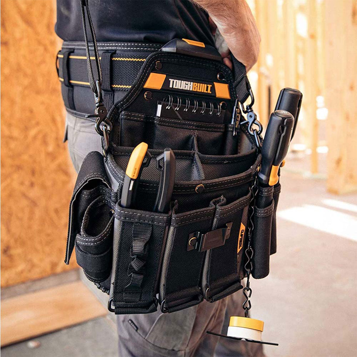 Toughbuilt Master Electrician Pouch With Shoulder Strap TB-CT-104