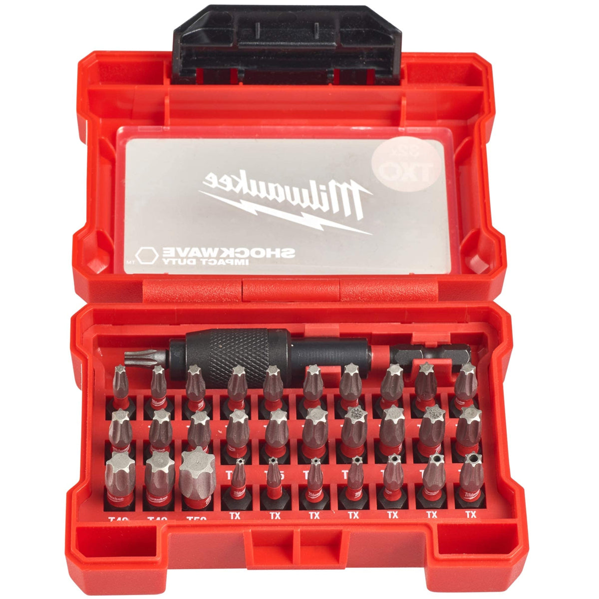 Milwaukee Shockwave Impact Duty Screwdriver Bit Set 32 Piece 4932471586