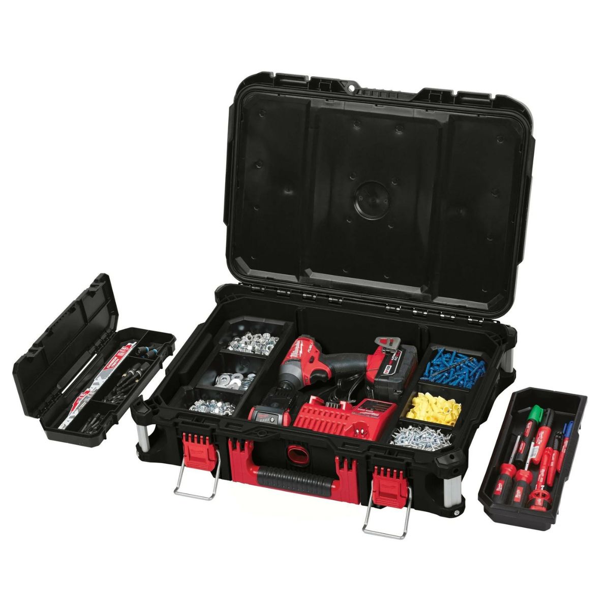 Milwaukee Packout Tool Case with Interior Organiser Trays 4932464080