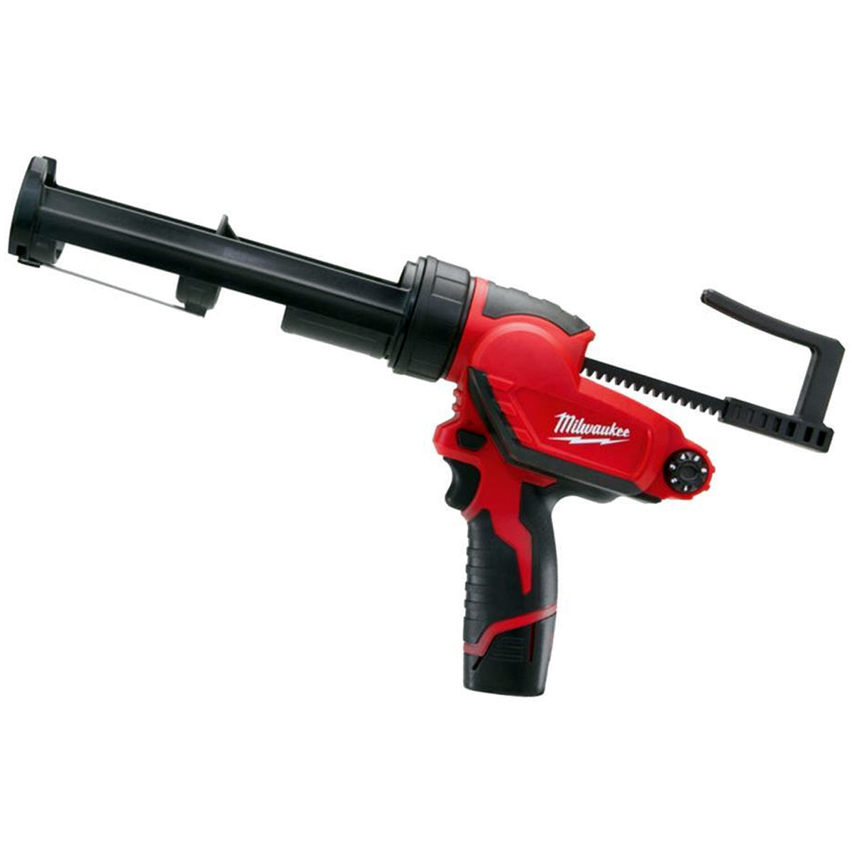 Milwaukee M12PCG310C-201B 12V 310ml Caulking Gun with 1 x 2.0Ah Battery, Charger & Bag 4933448763