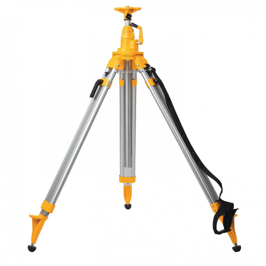 DeWalt DE0735 5/8" Thread Construction Tripod Adjustable 115-300cm for Precision Measurement