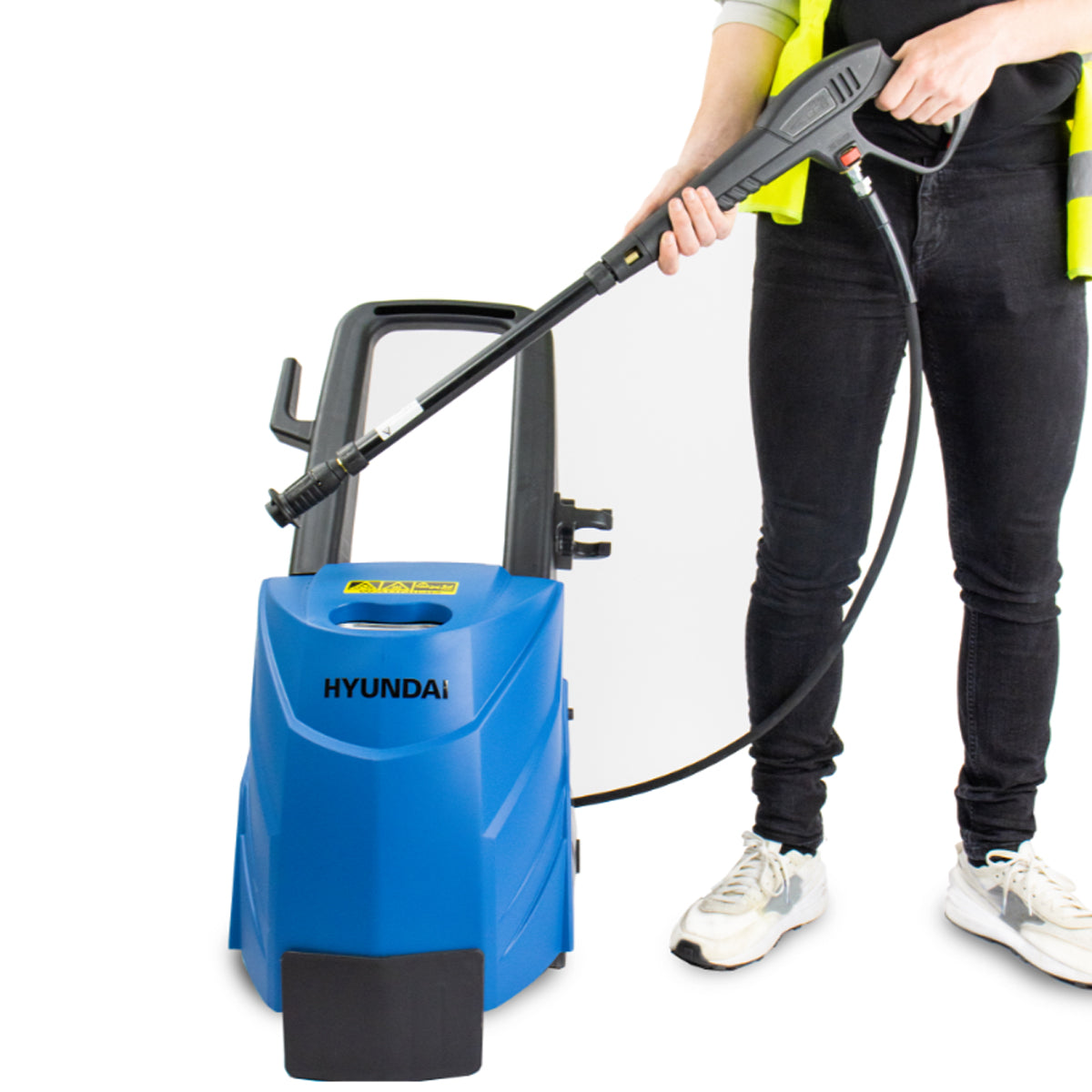 Hyundai HY145HPW-1 Hot Pressure Washer 2.3kW/240V for Powerful Cleaning Performance 3 Axial Cylinder Pump