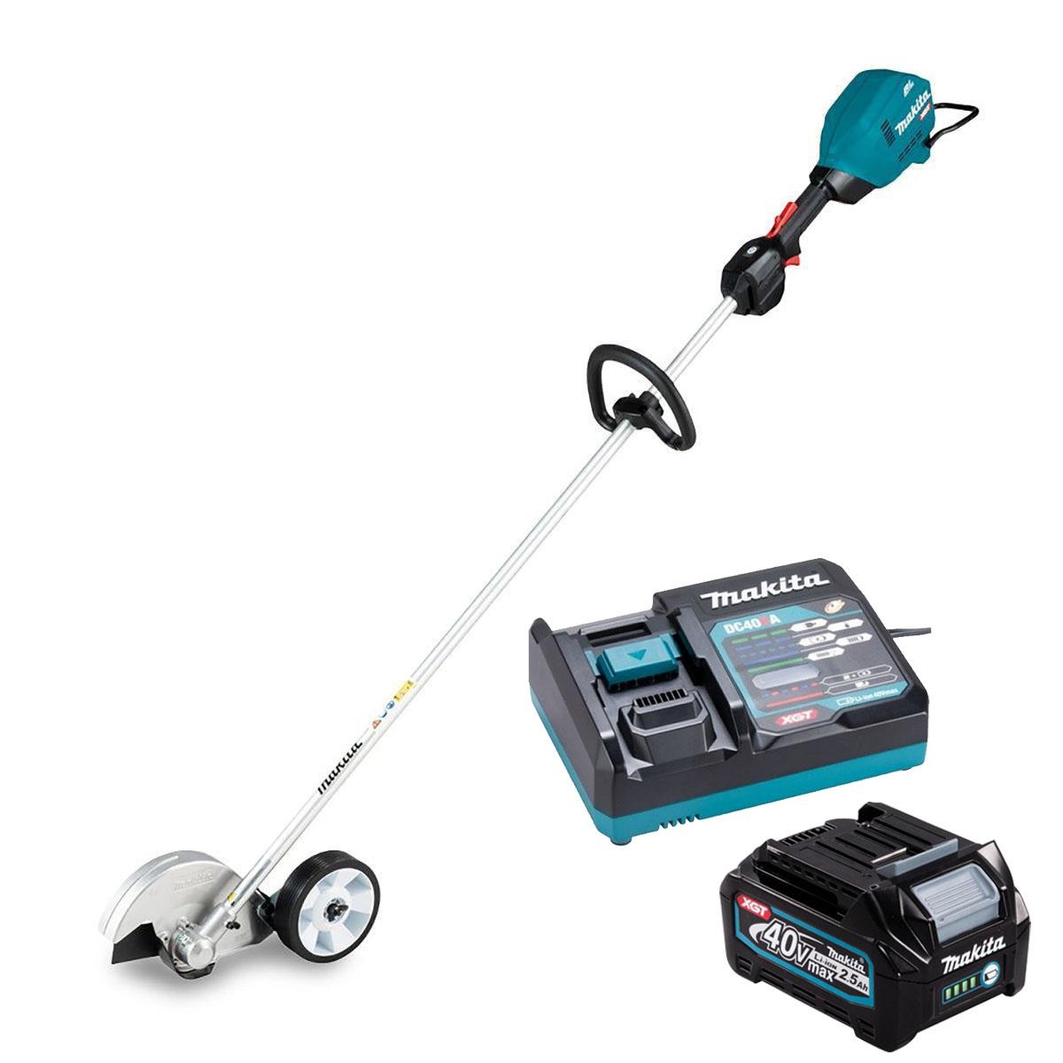 Makita UE001GZ 40V Max XGT Edger with 1 x 2.5Ah Battery & Charger