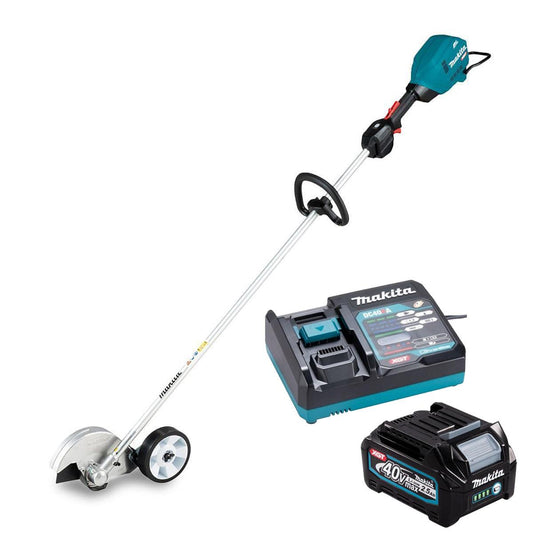 Makita UE001GZ 40V Max XGT Edger with 1 x 2.5Ah Battery & Charger