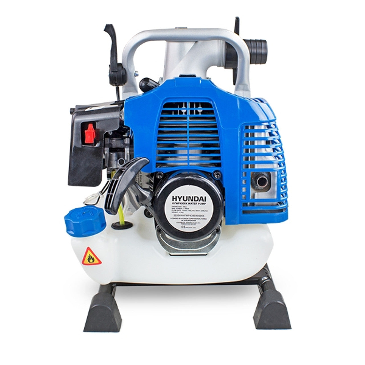 Hyundai HYWP4300X 35mm Petrol Clean Water Pump, Powerful 43cc 2-stroke & 250L/min Flow Rate