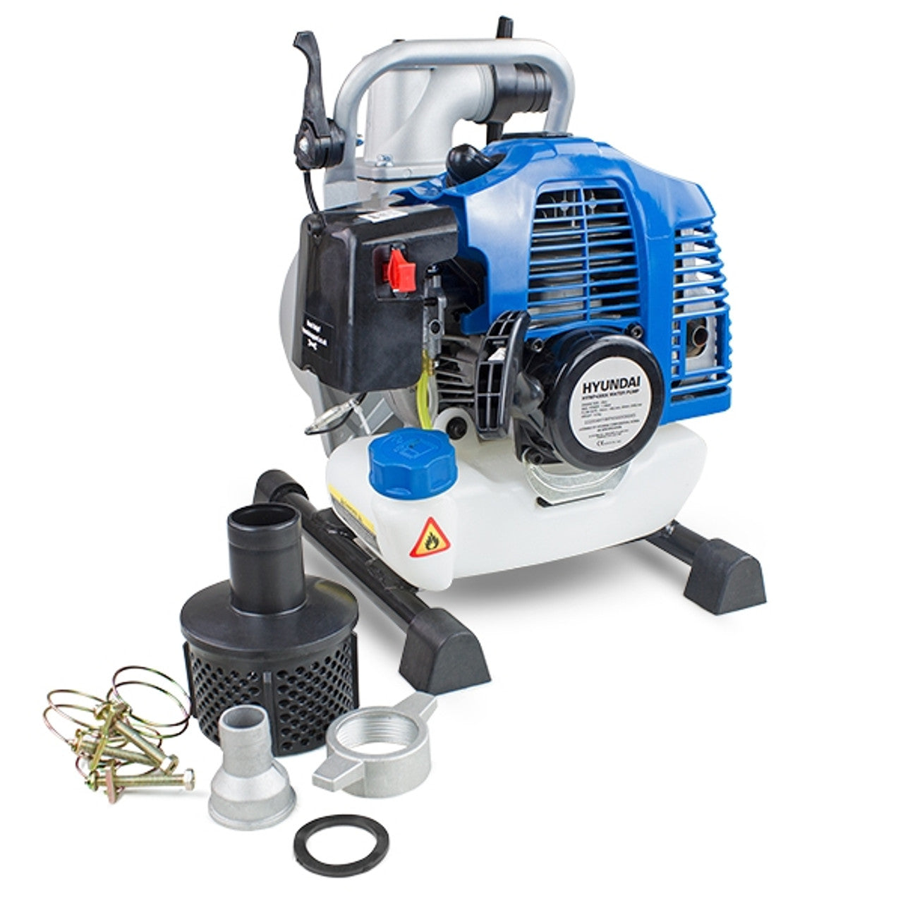 Hyundai HYWP4300X 35mm Petrol Clean Water Pump, Powerful 43cc 2-stroke & 250L/min Flow Rate