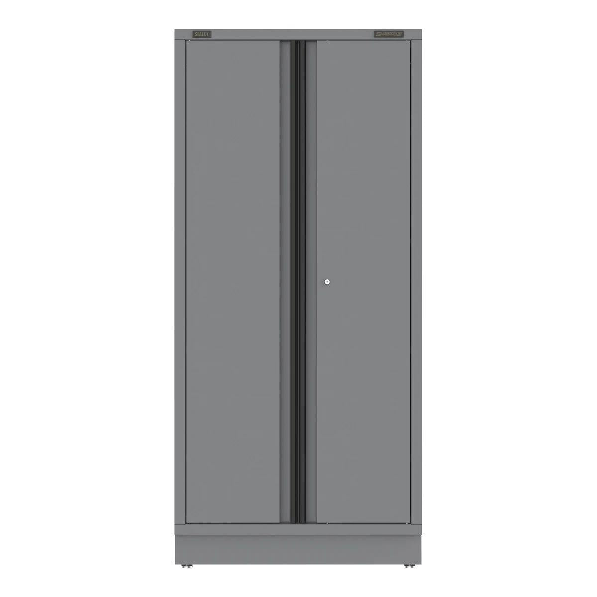 Sealey APMS30BE Superline PRO Black Edition Modular Full Height Floor Cabinet 2 Door 915mm