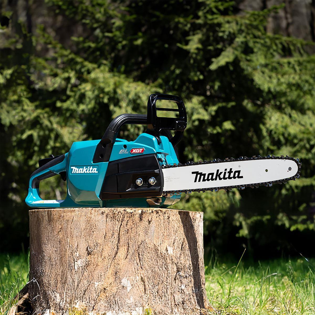 Makita UC025GT101 40Vmax XGT Brushless 35cm Chainsaw With 1 x 5.0Ah Battery, Charger