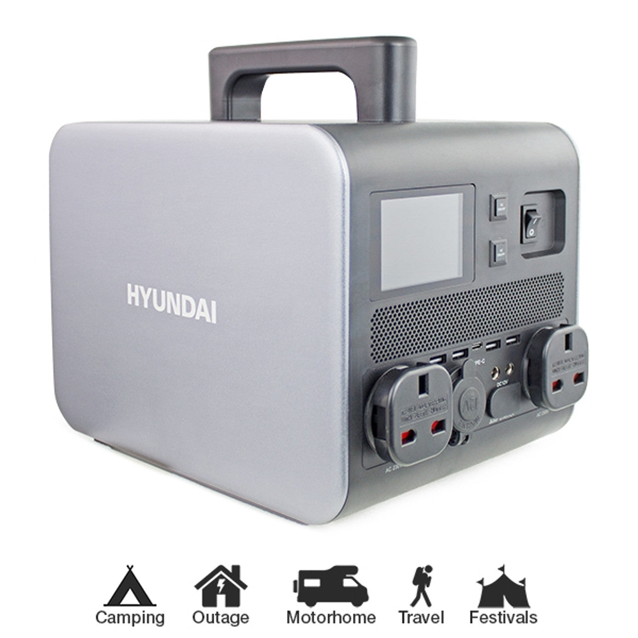Hyundai HPS-300 Portable Power Station 600W