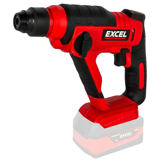 Excel 18V SDS+ Cordless Rotary Hammer Drill Body Only (Battery & Charger Not Included)