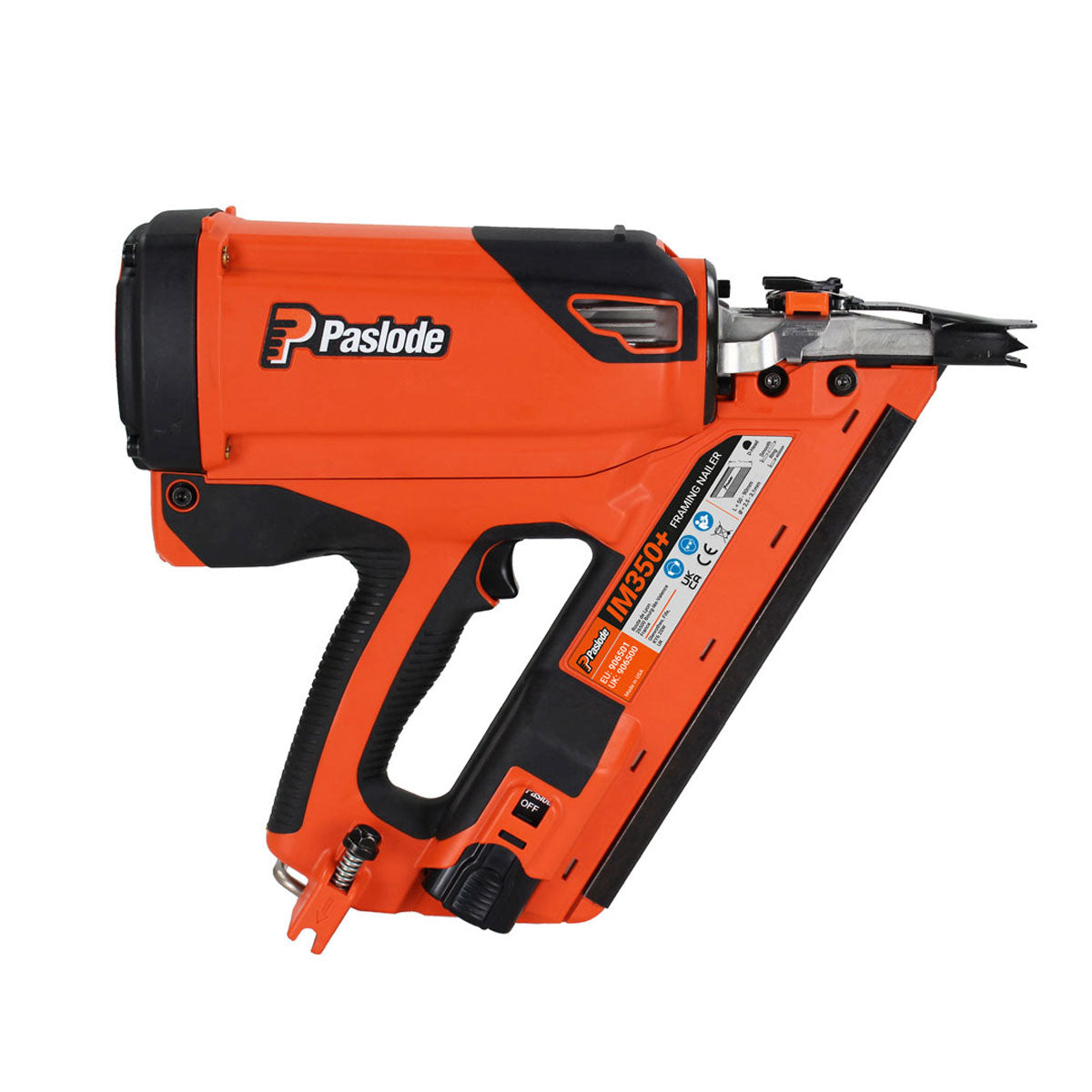 Paslode IM350+ Lithium Gas First Fix Framing Nail Gun 7th Generation - Without Battery Item Condition Used Like New