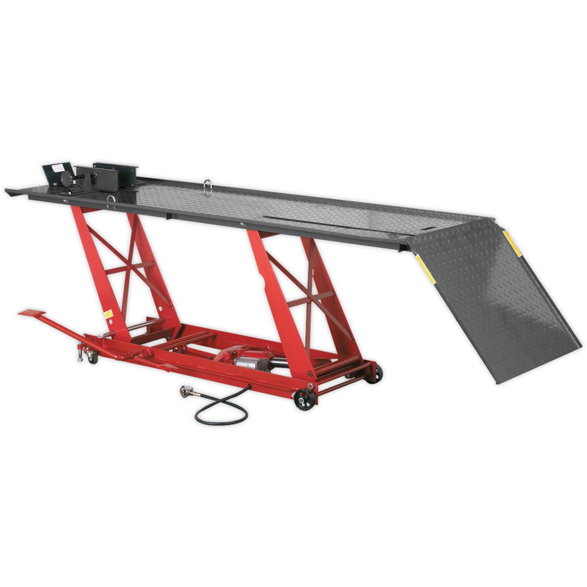 Sealey MC401 Hydraulic Motorcycle Motorbike Lift Ramp 454kg Capacity