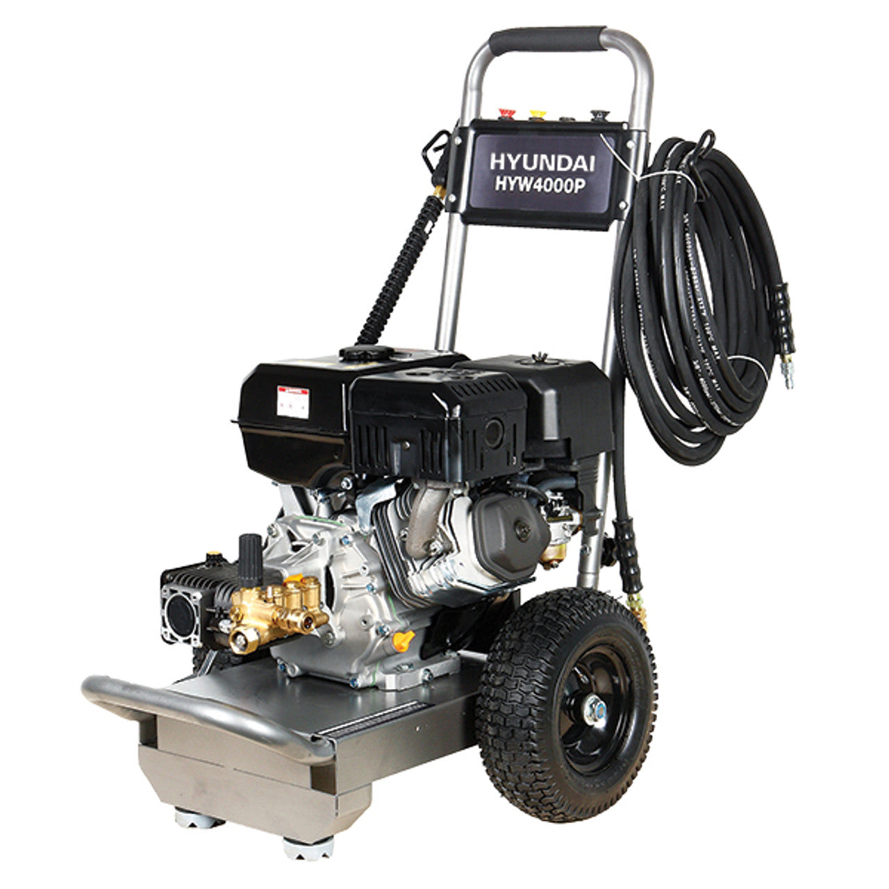 Hyundai HYW4000P Petrol Pressure Washer 420cc Engine, 15L/Min Flow & AR Pump for Powerful Cleaning