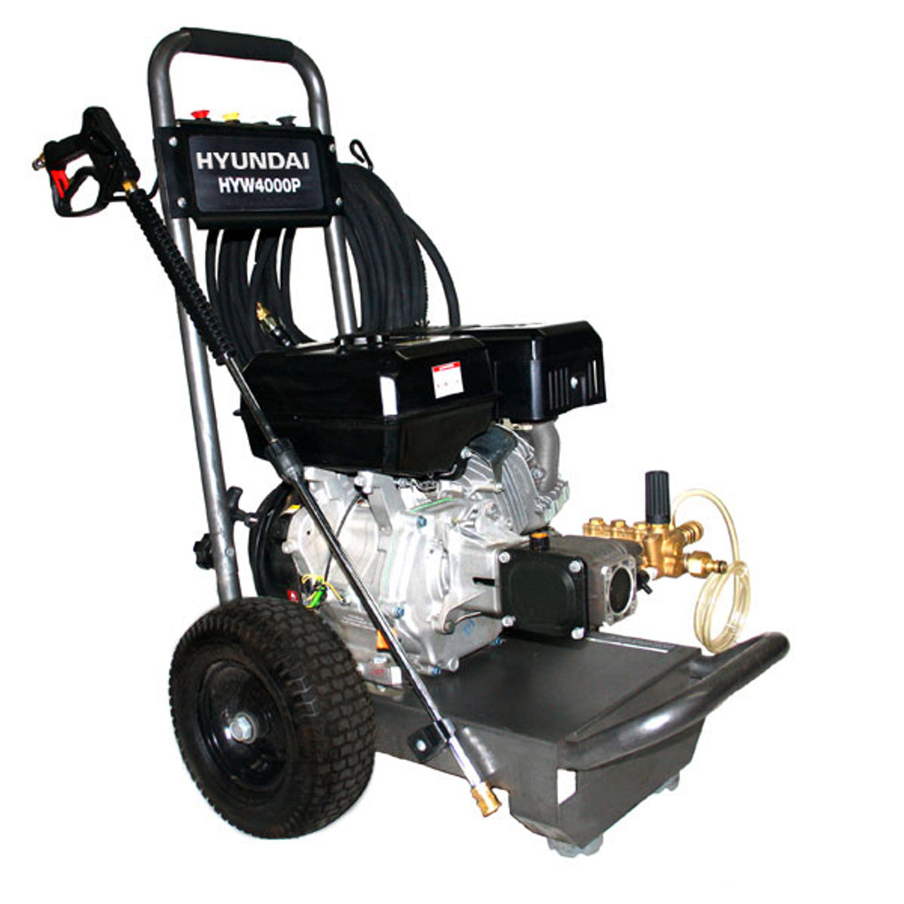 Hyundai HYW4000P Petrol Pressure Washer 420cc Engine, 15L/Min Flow & AR Pump for Powerful Cleaning