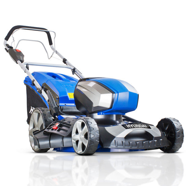 Hyundai HYM80Li460SP 80V Cordless Self Propelled Lawnmower 45cm 2 x Batteries & Charger