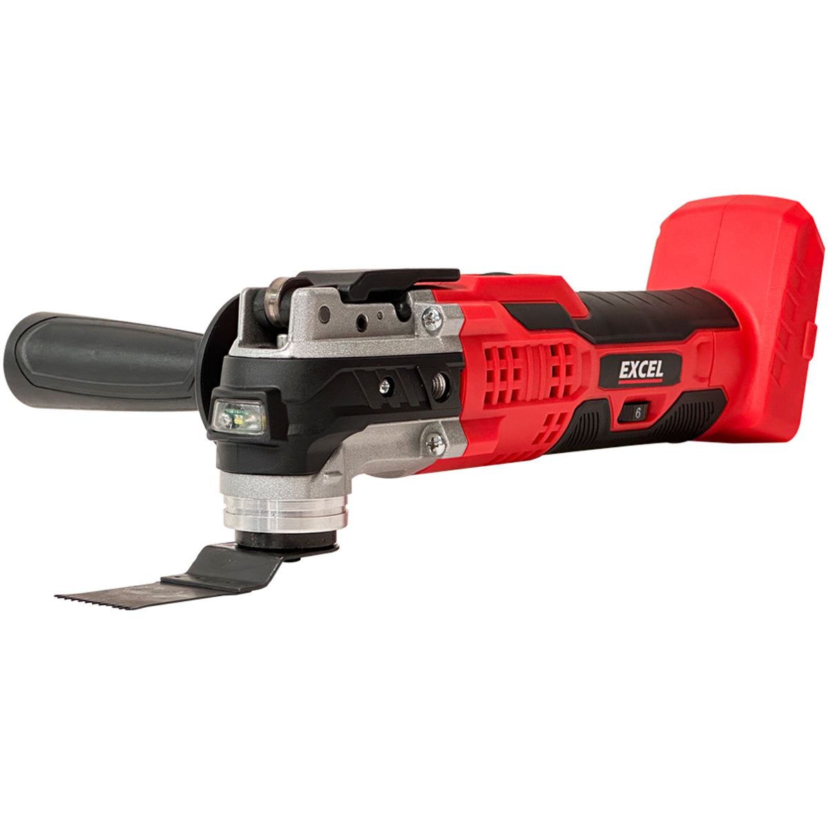 Excel 18V Oscillating Multi Tool with 1 x 4.0Ah Battery Charger & 39 Piece Accessories Set