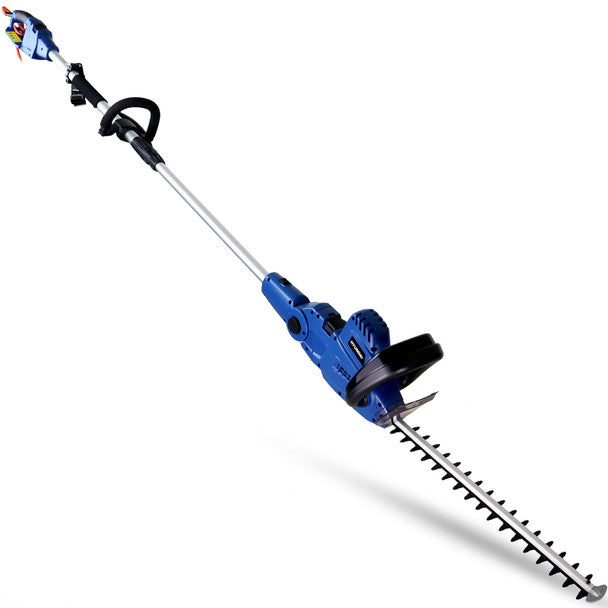 Hyundai HYP2HT550E 2-in-1 Convertible Pole Hedge Trimmer Pruner 230V/550W