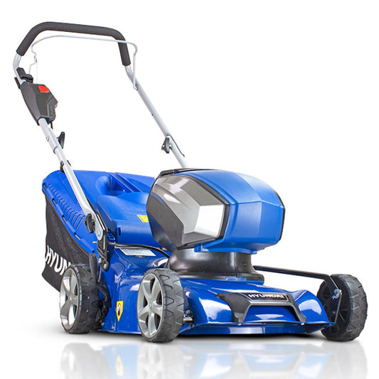 Hyundai HYM40LI420P 40V Brushless 42cm Lawn mower with 1 x 2.5Ah Li-Ion Battery and Charger