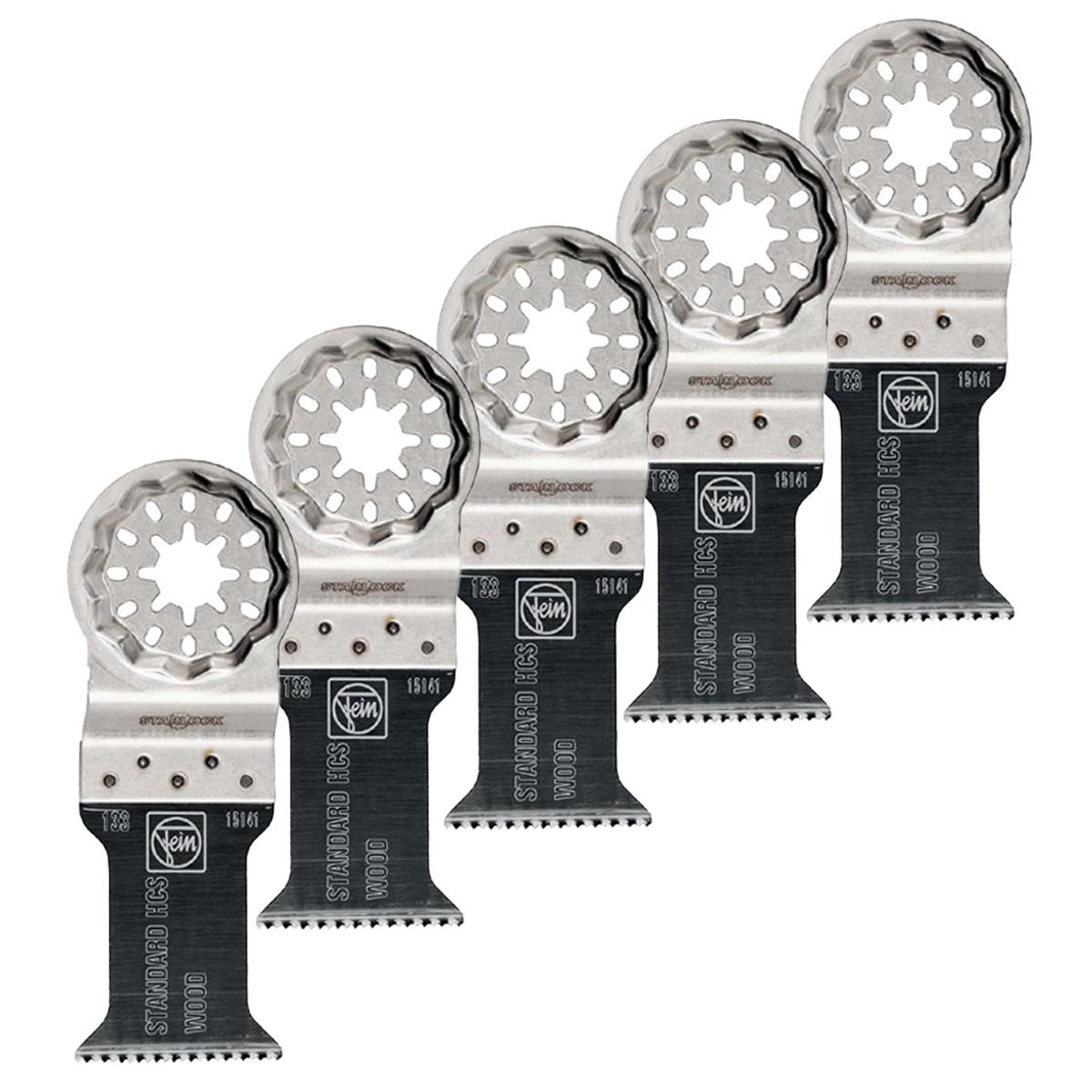 Fein 35mm STARLOCK E-Cut Standard HCS Saw Blade 63502133230 Pack of 5