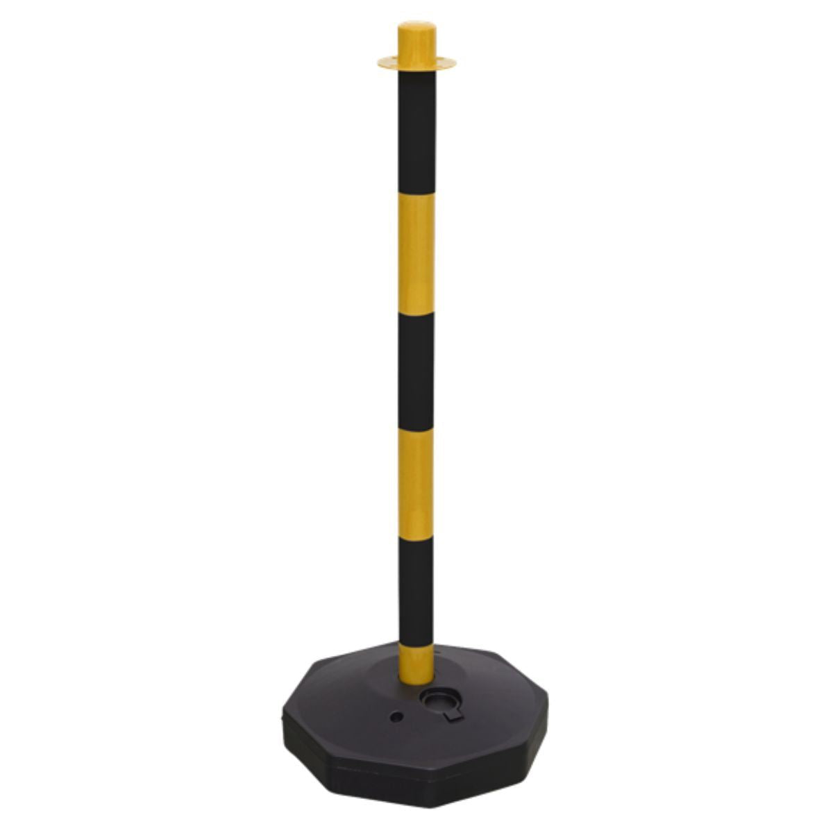 Sealey BYSBKIT 25m Black/Yellow Post & Chain Kit
