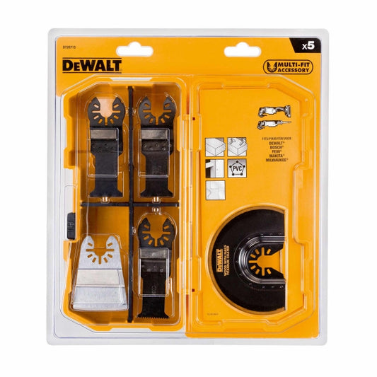 DeWalt DT20715 Multi-tool Blade Kit 5 Piece