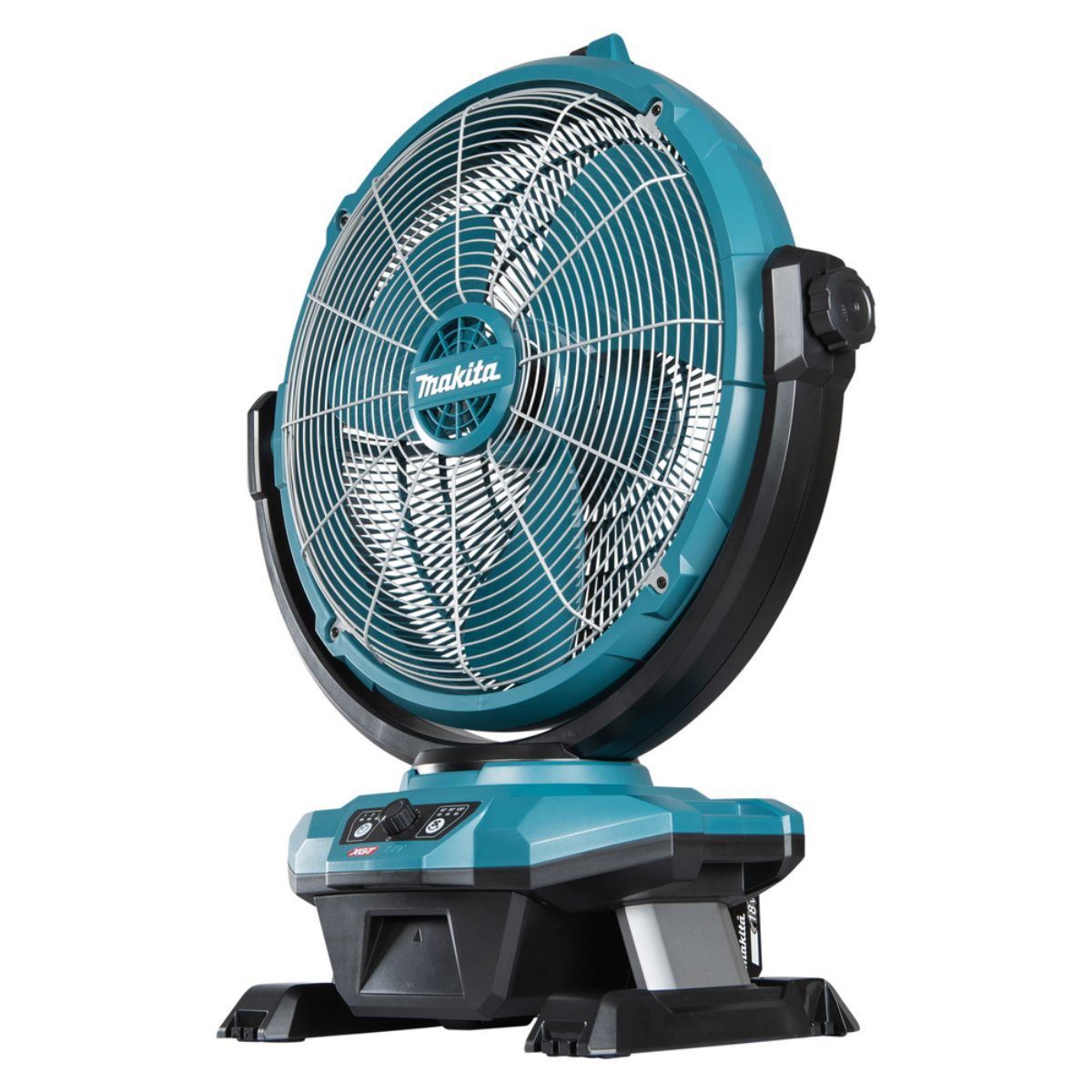 Makita CF003GZ 40Vmax XGT Cordless 450mm Portable Fan with 1 x 4.0Ah Battery & Charger