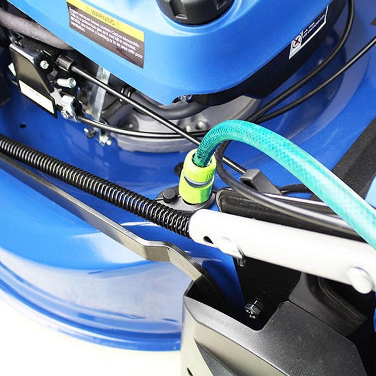 Hyundai HYM480SPR 48cm Self-Propelled Petrol Roller Lawnmower 139cc Engine & 70L Grass Catcher