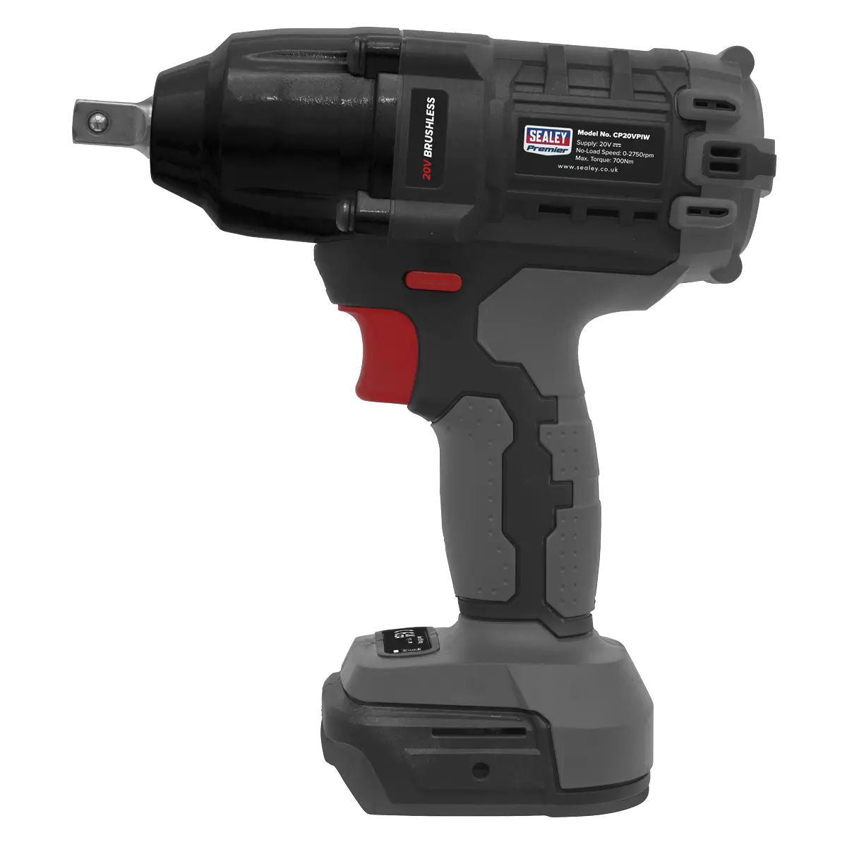 Sealey CP20VPIW 20V Brushless Impact Wrench 1/2