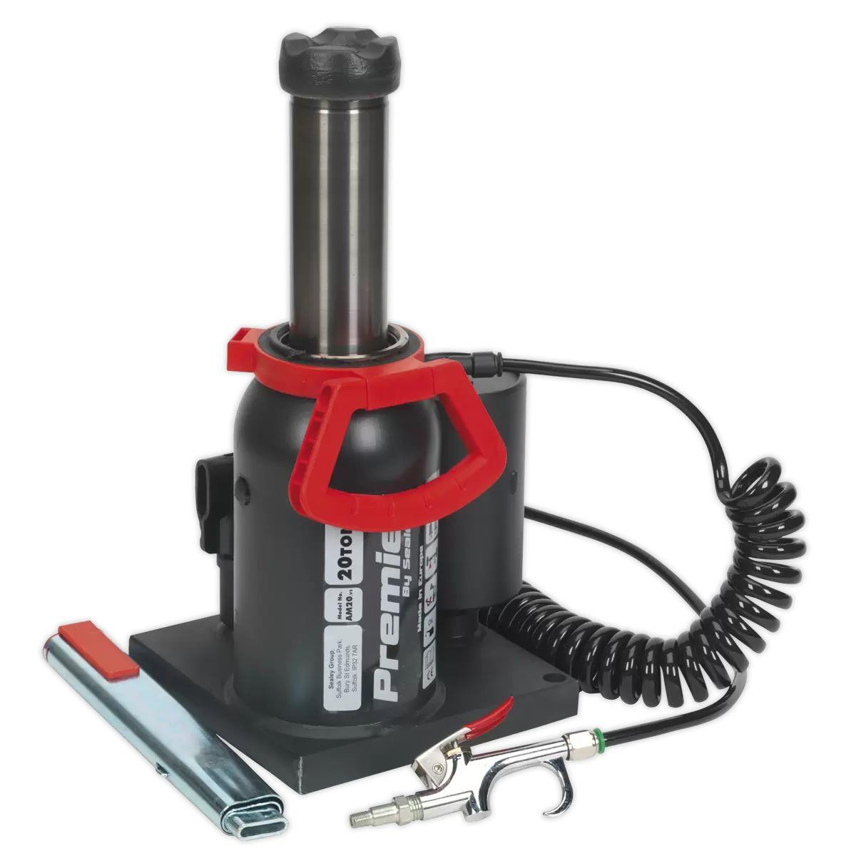 Sealey AM20 20tonne Manual/Air Hydraulic Bottle Jack