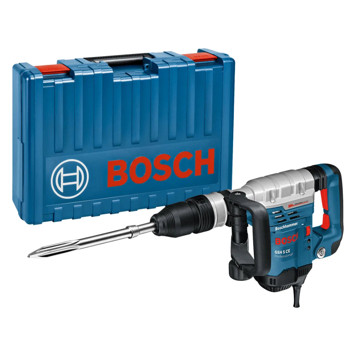 Bosch GSH 5 CE SDS Max Professional, Heavy Duty & Durable Demolition Hammer 240V/1150W 0611321070