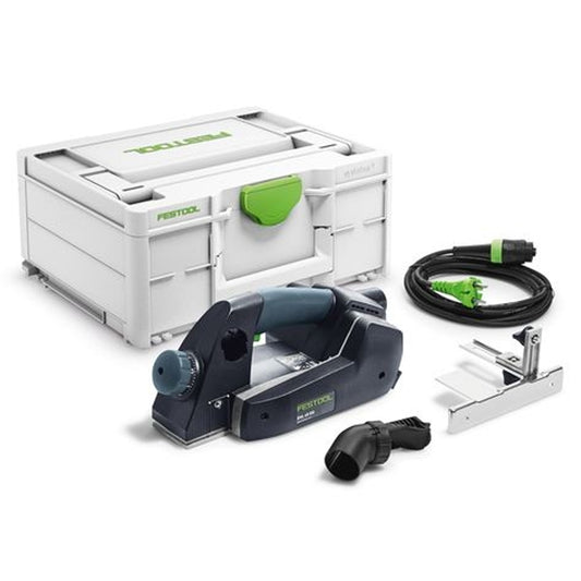 Festool EHL 65 EQ-Plus 230V GB One Handed Planer In Systainer SYS3 M 187 - 576250