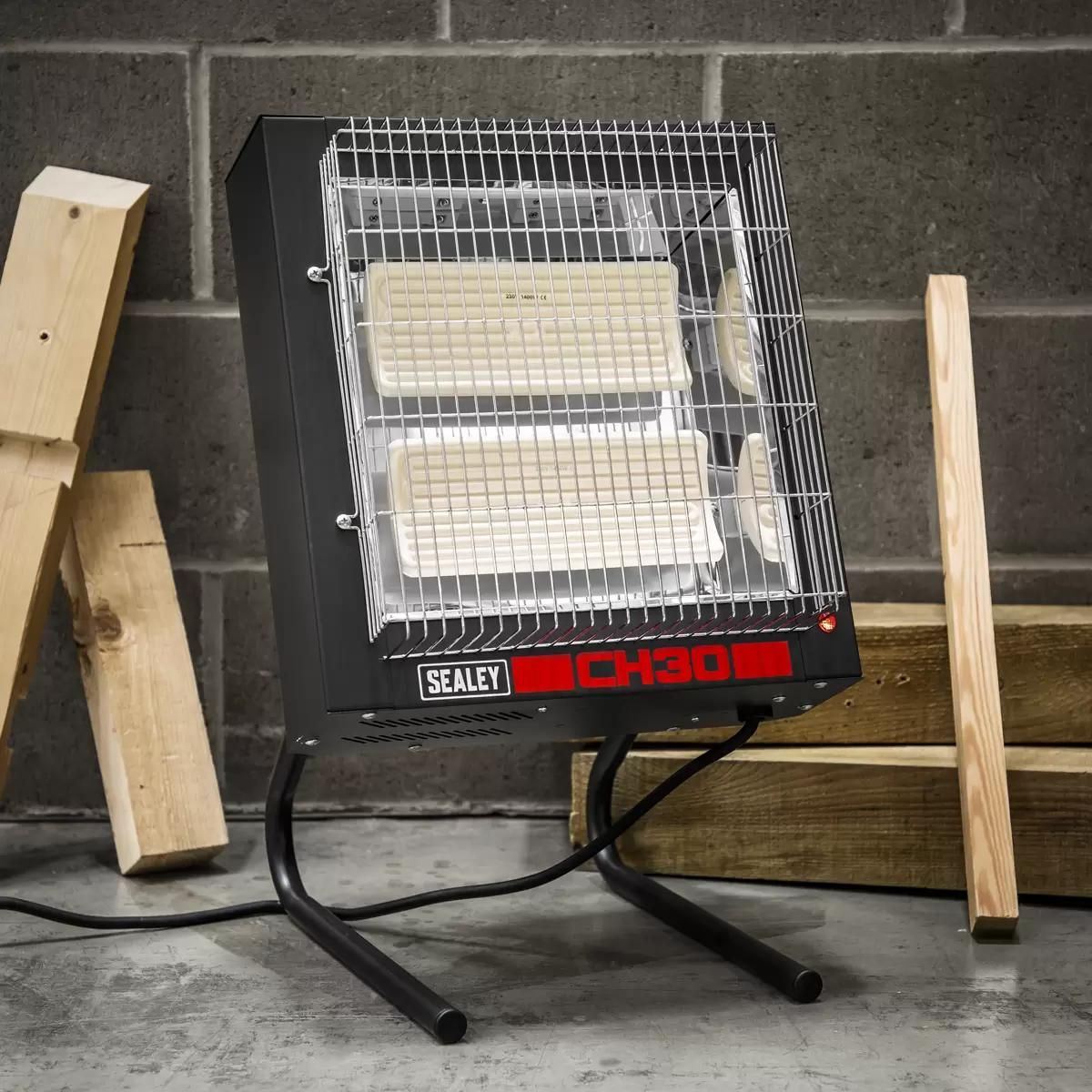 Sealey CH30 Ceramic Heater 2.8KW/230V