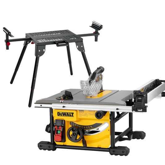 Dewalt DWE7485 240V Compact Table Saw 210mm 1850W with Universal Stand