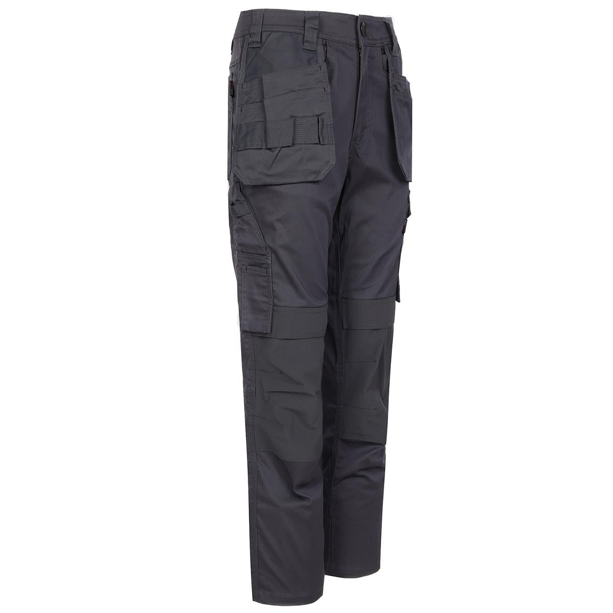 TuffStuff 715 4-Way Stretch Proflex Work Trousers Grey - L30