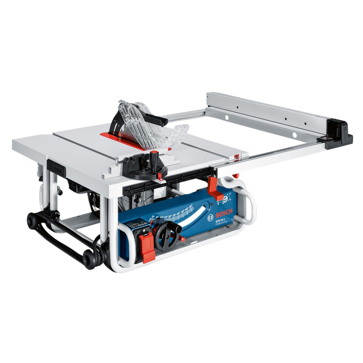 Bosch GTS 10 J Professional Table Saw 110V/1800W Compact Design with Precision Cutting 0601B30560