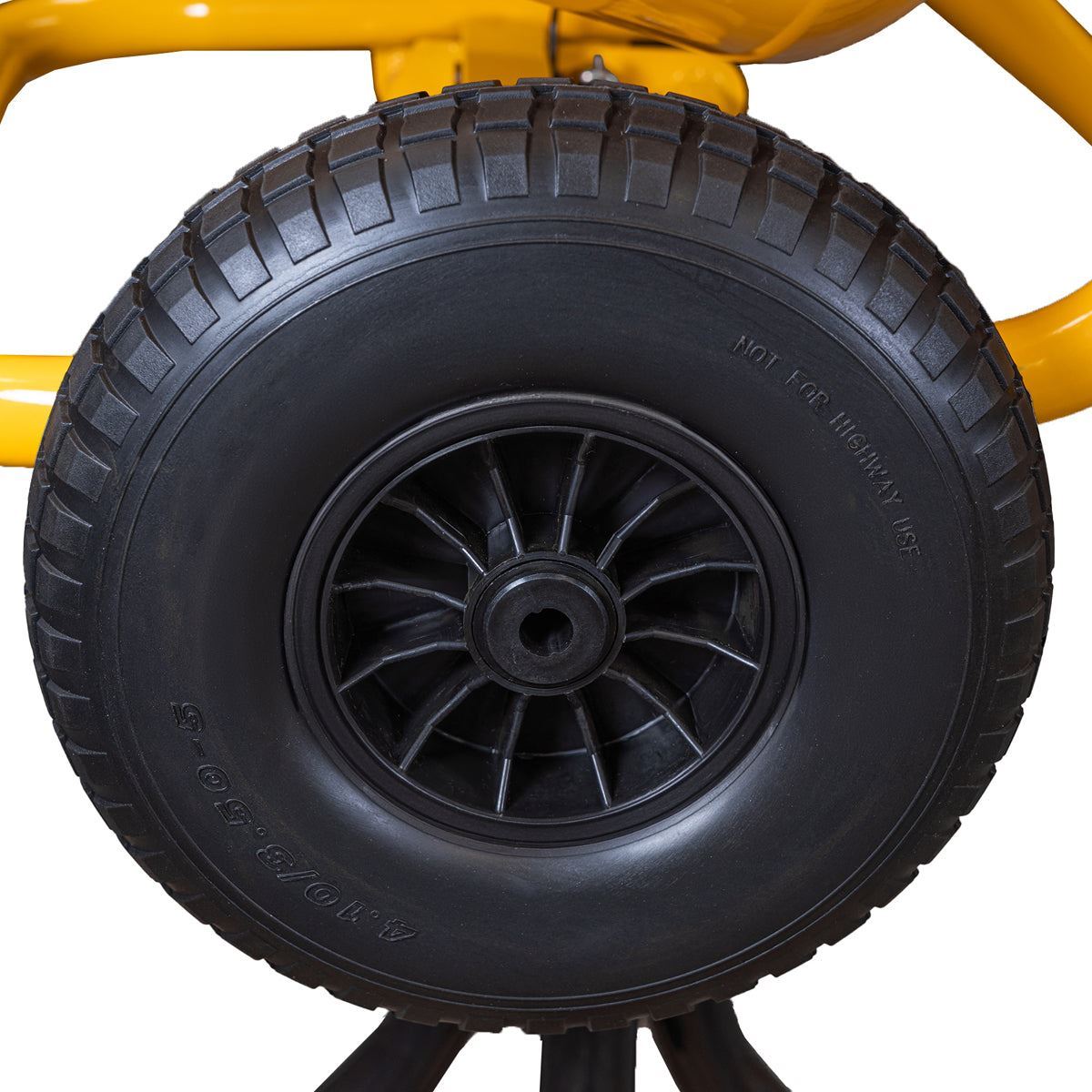 JCB CMH150P Cement Mixer Honda GX160 Petrol Engine 134L Seam Welded Drum 100L Working Capacity