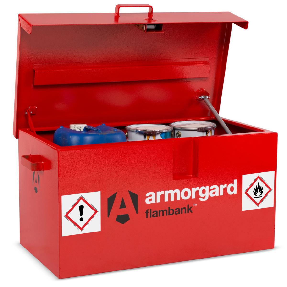 Armorgard FB1 Flam Bank Van Box 995mm x 540mm x 485mm Secure Storage Solution for Tools & Equipment