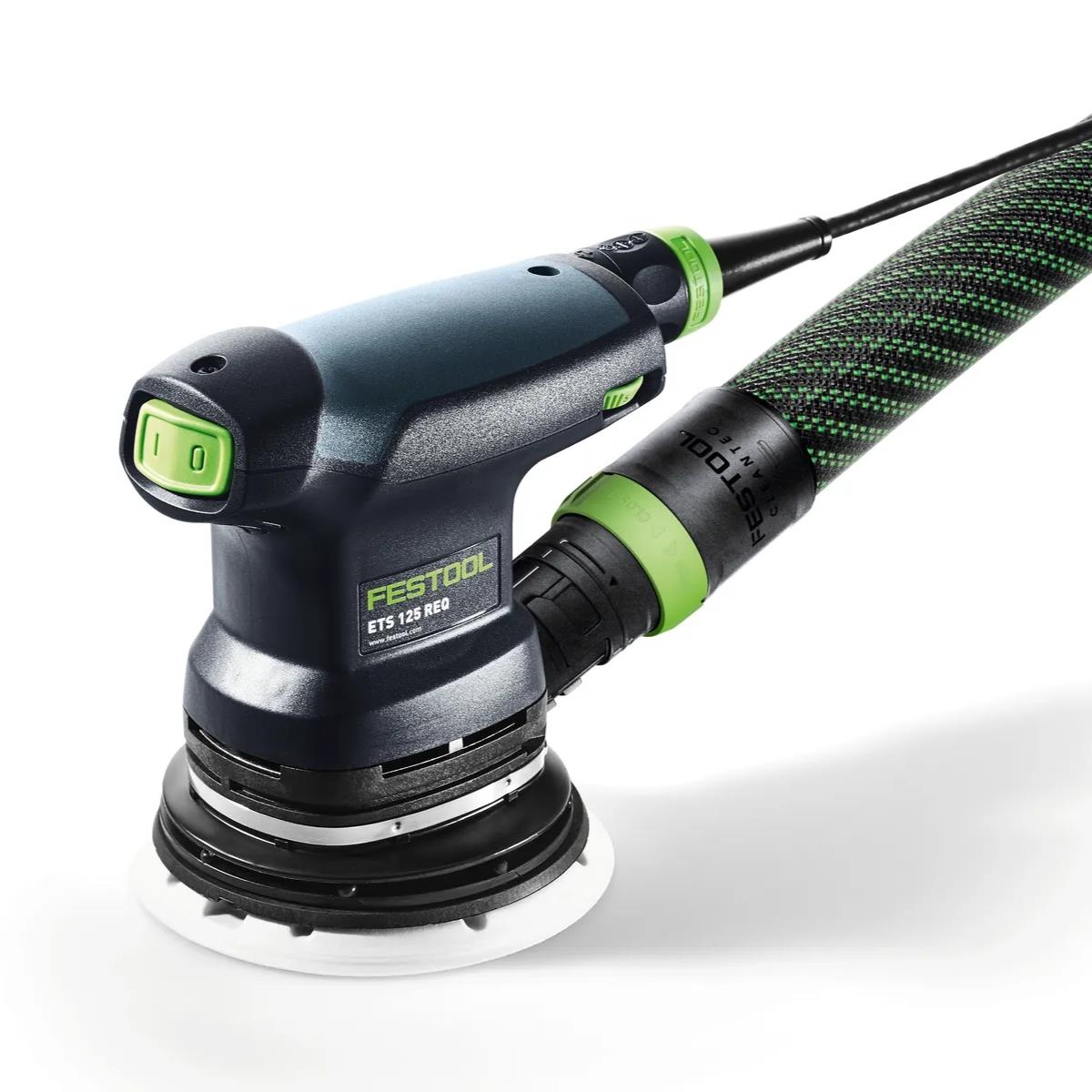 Festool ETS 125 REQ-Plus 230V Eccentric Sander with Light Module & Case 578844