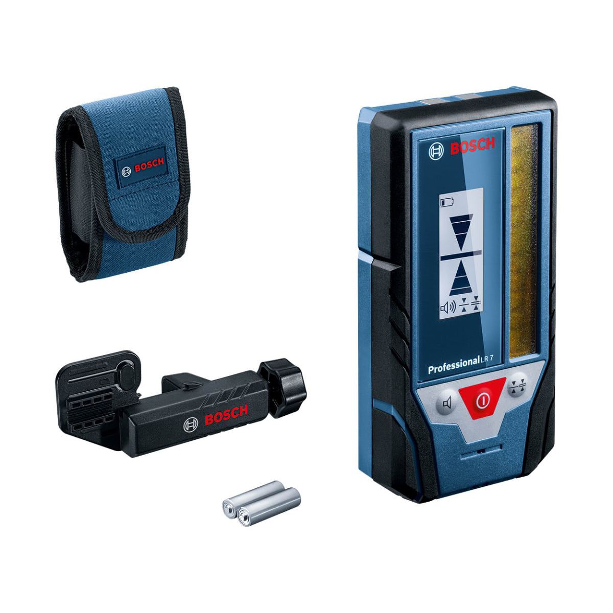 Bosch LR 7 Professional Laser Receiver with Dual Color Detection For Accurate Leveling 0601069J00