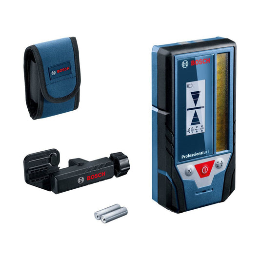 Bosch LR 7 Professional Laser Receiver with Dual Color Detection For Accurate Leveling 0601069J00