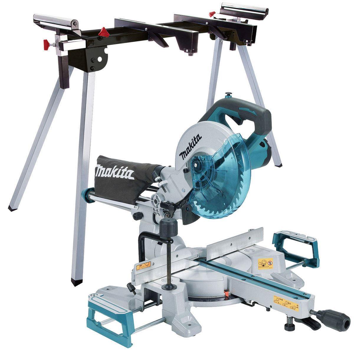 Makita LS0816F/1 216mm Slide Compound Mitre Saw 110V with Folding Stand