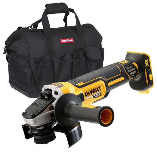 DeWalt DCG405N 18V Brushless 125mm Angle Grinder with Bag