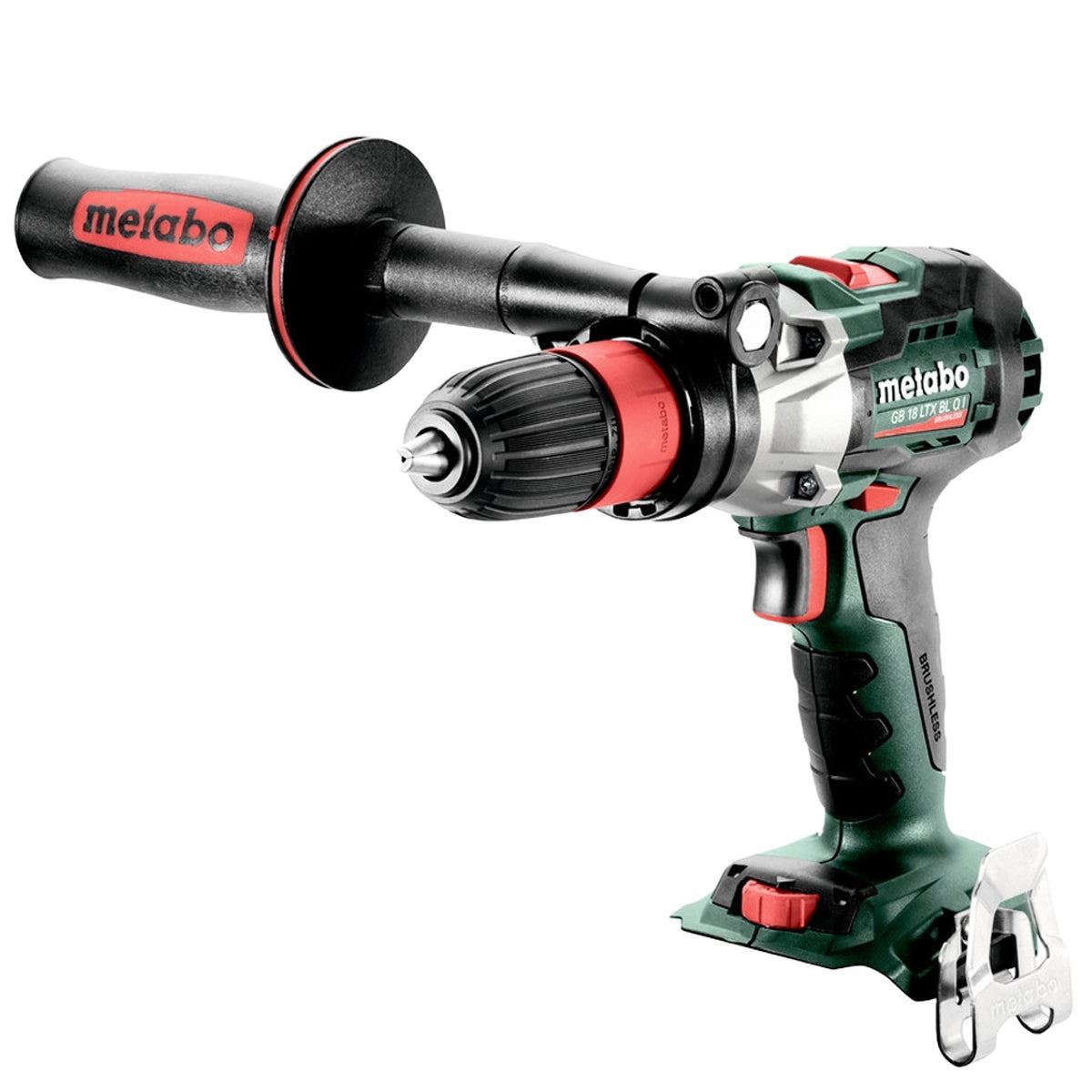 Metabo GB 18 LTX BL Q I 18V Brushless Tapper Drill Driver with 1 x 8.0 Ah Battery Charger & Metabox